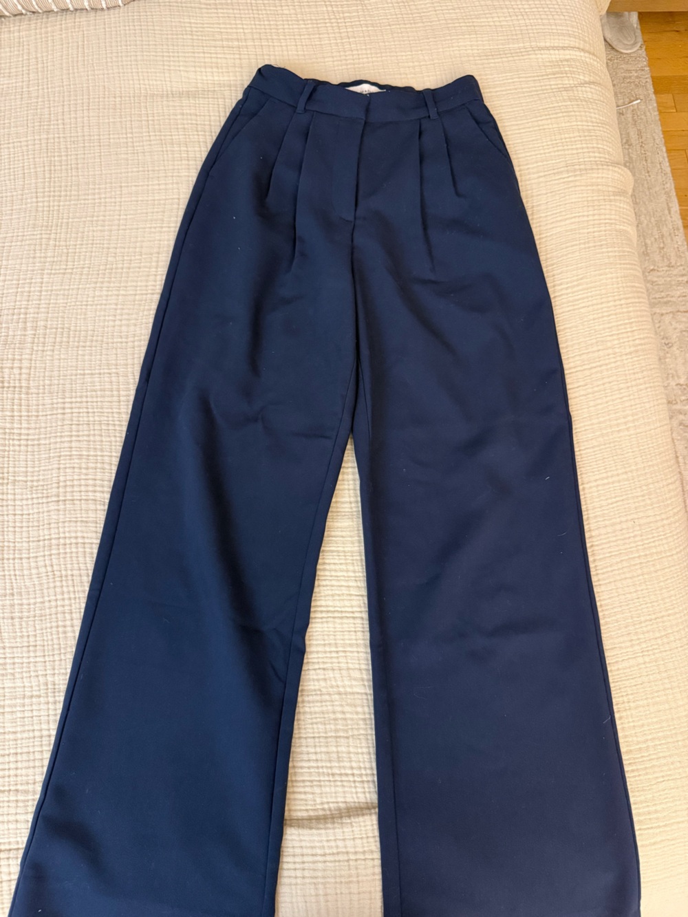 Abercrombie & Fitch Navy Women's Trousers